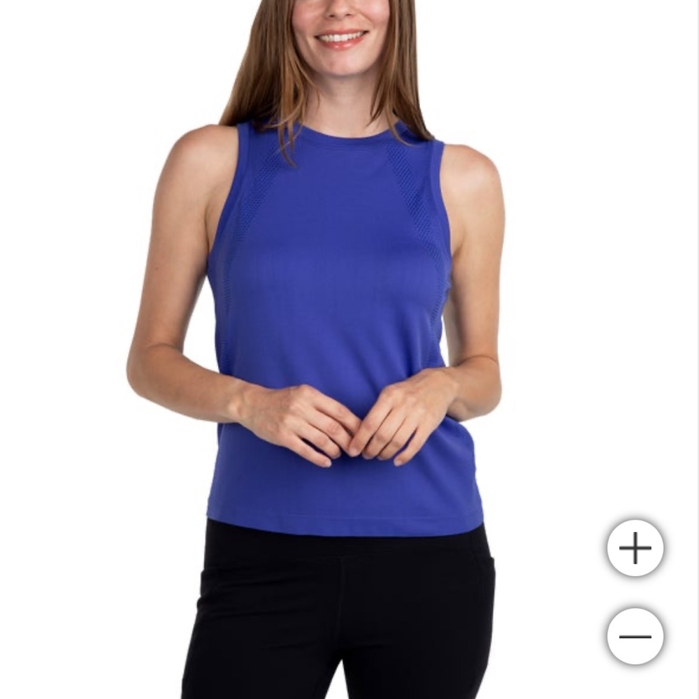☀️NWT Spyder Sleeveless Active Tank Blue Small